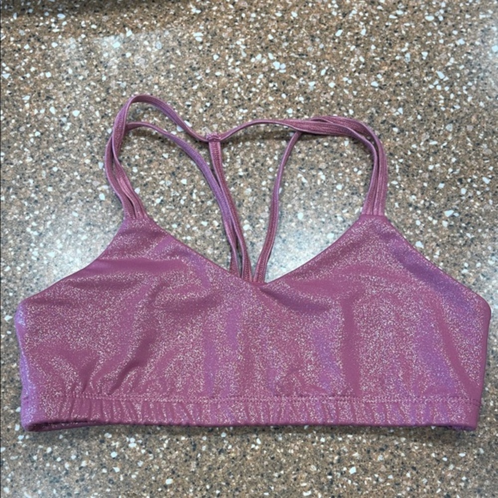Beyond Yoga Sparkling Pink sports Bra size Small